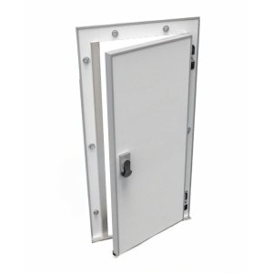 Дверь холодильная распашная одностворчатая НТ-РДО-1000*2000/120 (с металлической рамой) - Изображение 2