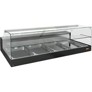 Витрина холодильная для ингредиентов HICOLD VRS 4 GN S с полкой