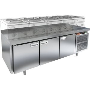 Стол охлаждаемый HiCold GN 111/TN LT O под тепловое оборудование