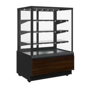 Витрина кондитерская Carboma KC70 VV 1,3-1 Standard Паттерн (0105 Венге)