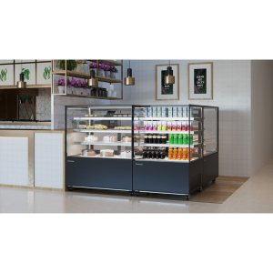 Витрина кондитерская Carboma KC78-110 VV 0,9-2 (открытая) (9005) - Изображение 3