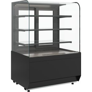 Витрина кондитерская Carboma KR70 N 0,9-1 Light (9005) нейтральная