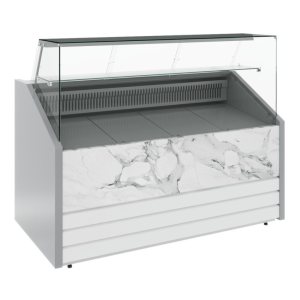 Витрина морозильная Carboma GC75 SL 1,5-1 фронт нестандартный цвет - Изображение 5