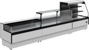 Витрина холодильная GC95 VM 1,25-1 выдвижные поддоны с боковинами (версия 2.0) (9006-9005) - Изображение 2