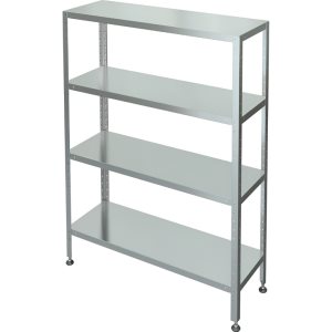 Стеллаж с 4-я сплошными полками МХМ С-4-0,4/0,7/1,8  